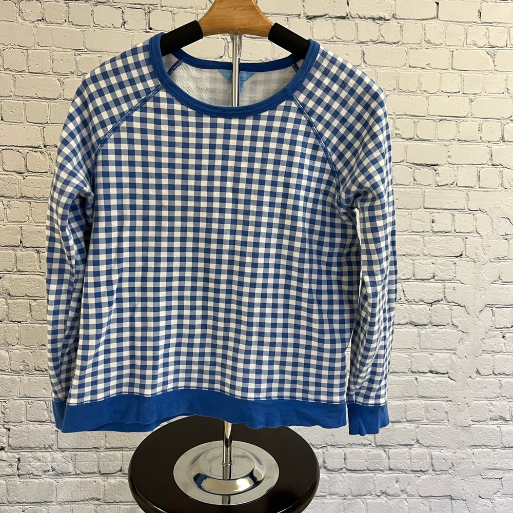 Draper James Natalie blue gingham set size M - Picture 2 of 8